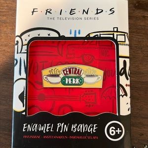 “Friends” Central Perk Logo Enamel Pin Brand New In Box Gift